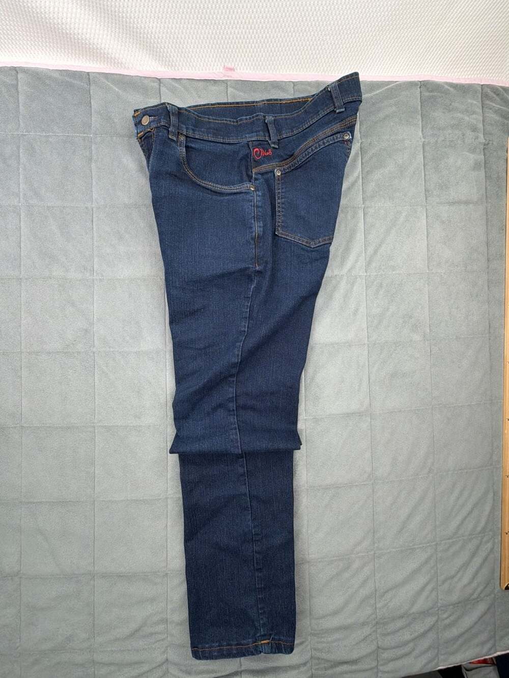 Origin 68 Delta68 Jeans Size 34x31 Dark Wash Straight Leg Denim